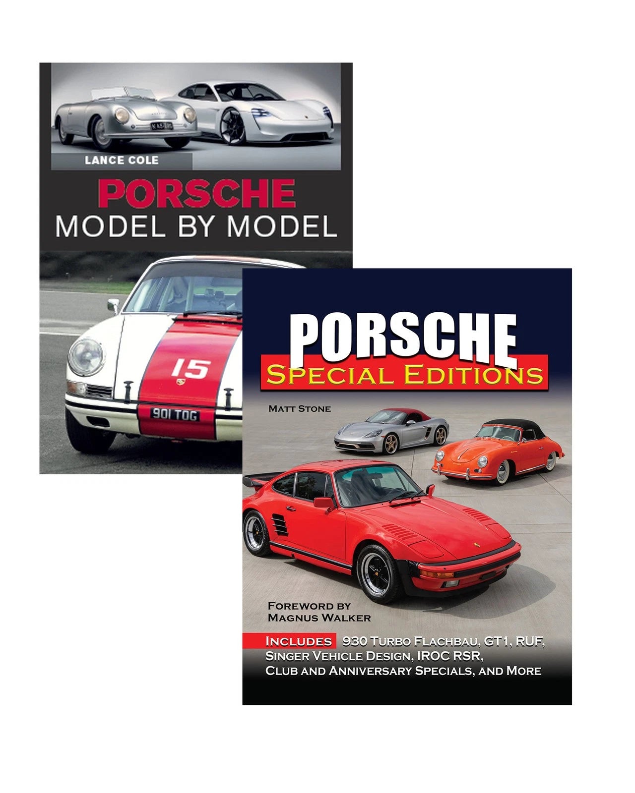 2-Book Set Porsche Model by Model & Special Editions (All Years)