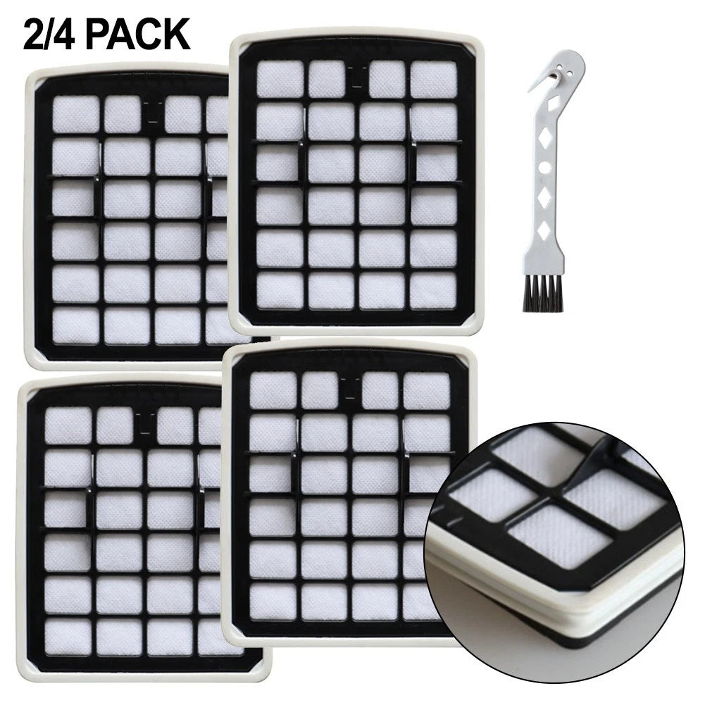HEPA Sponge Filter Kit for Home Cleaning (Includes Cleaning Brush)