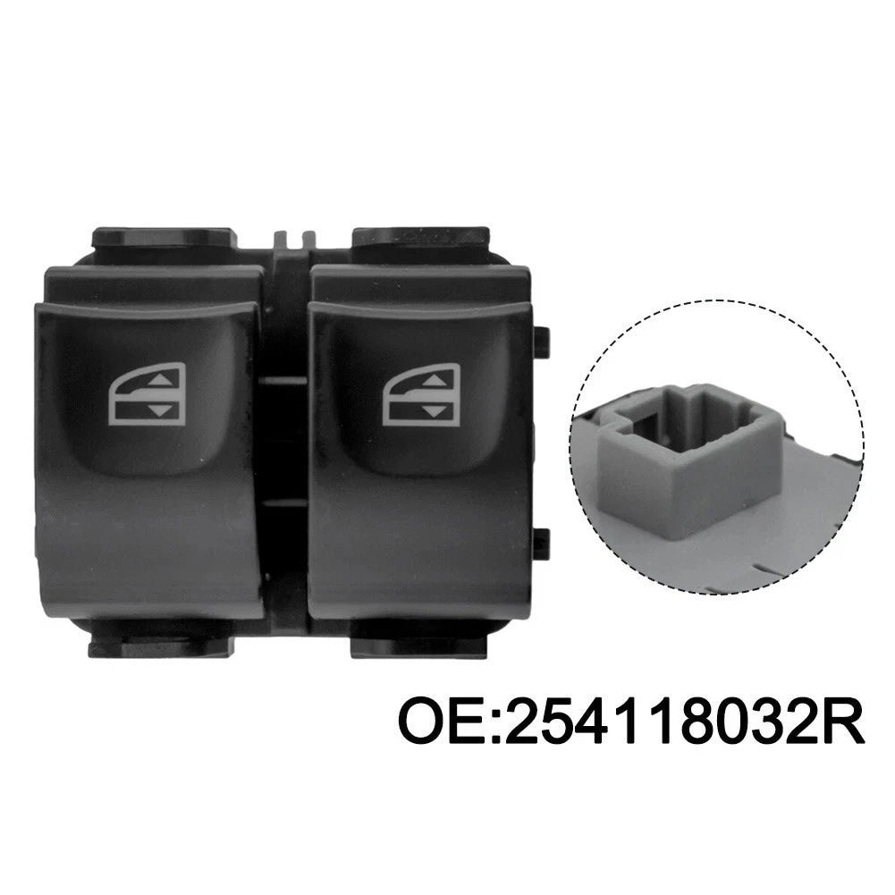 ABS Plastic Window Switch for Renault Clio (2012–2016) 254118032R