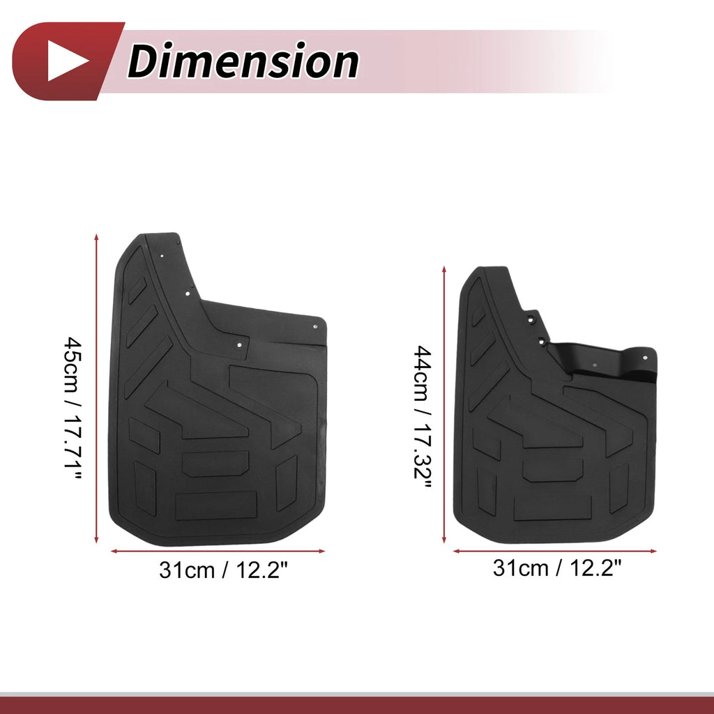Set of 2 Mud Flaps Splash Guards for GMC Canyon (2024)