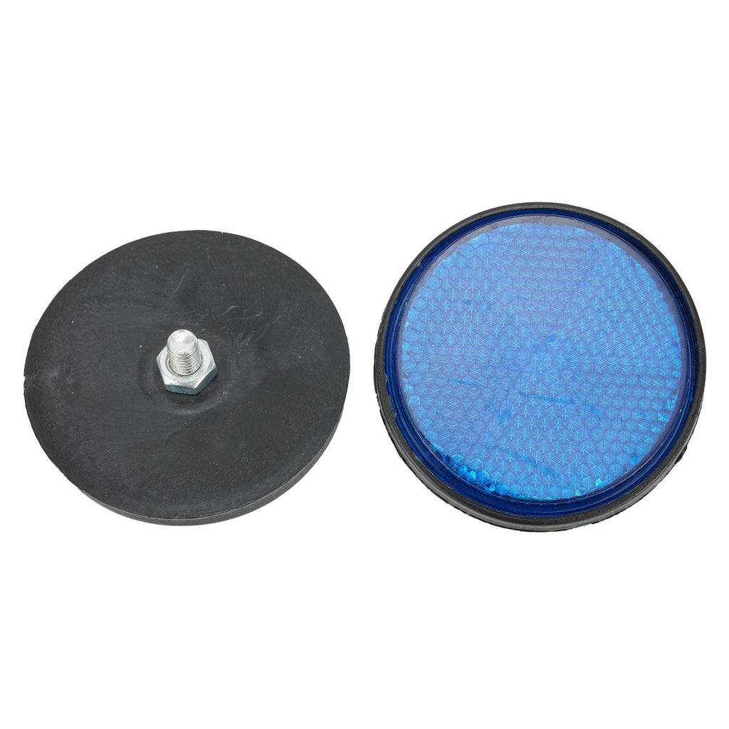 2X Circular Reflector Light for Car Motorcycle Bicycles