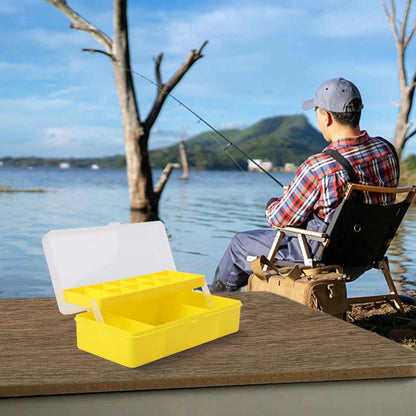 Two Layer Bait Organizer for Fishermen's Gear