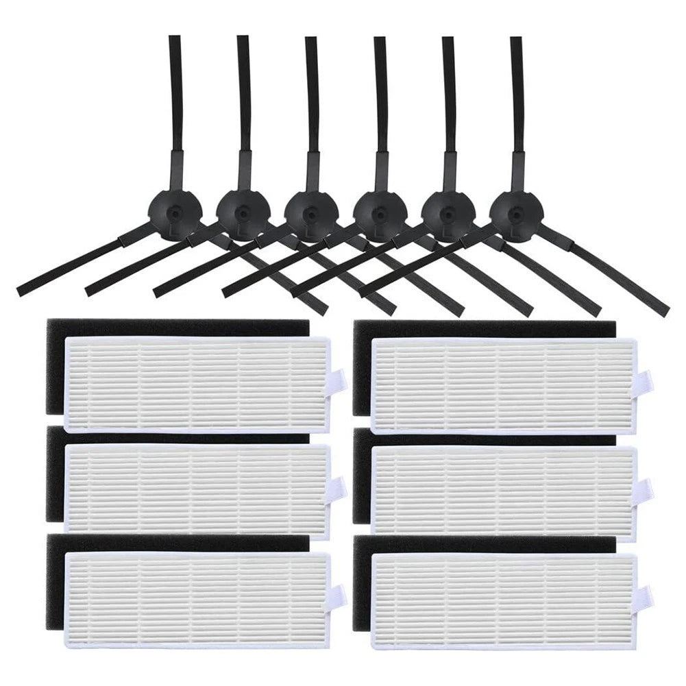 Side Brushes for Household Cleaning Tools (Package Includes Filter)