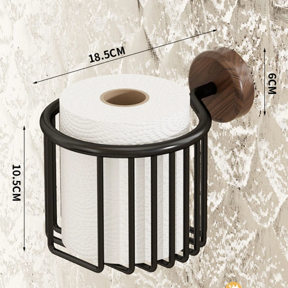 Minimalist Tissue Box for Modern Bathrooms - Natural Wood Finish