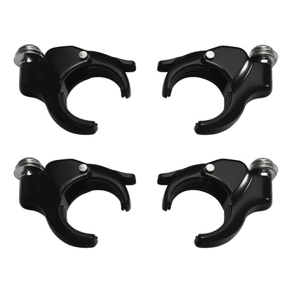 Set of 4 Windshield Clamps for Harley Breakout FXBRS, Street Bob FXBB (2018–2024)
