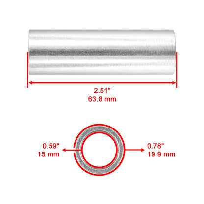 Swingarm Needle Bearings Pivot Shaft with Dust Seal for Honda XR400R (1996–2004)