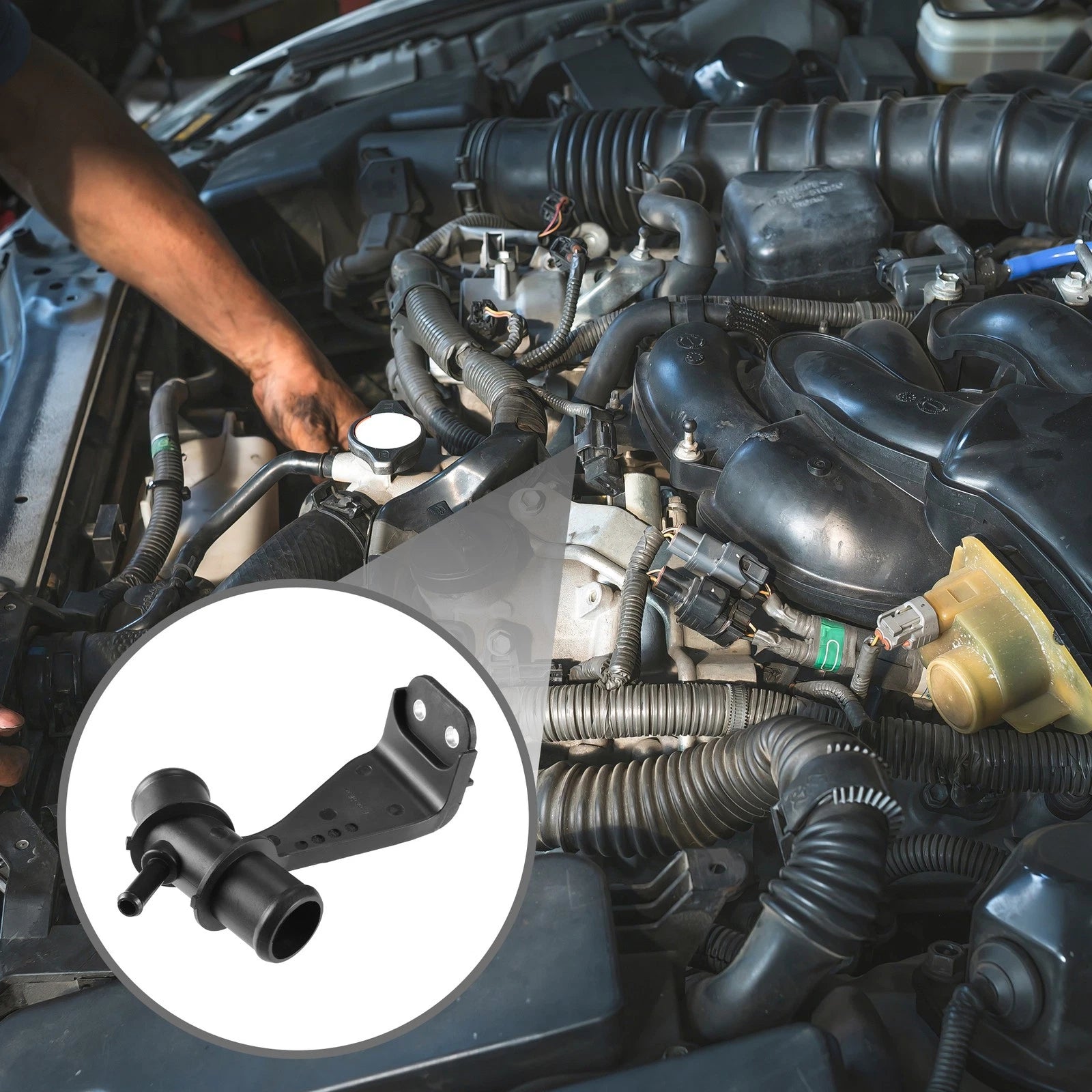 Engine Radiator Water Coolant Pipe Replacement for Toyota Corolla (2009–2013)