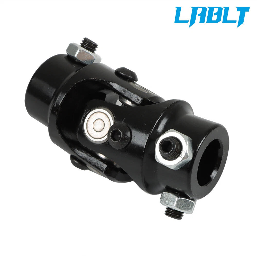 Universal Steering Chrome U-Joint Shaft 3/4" DD X 3/4" DD