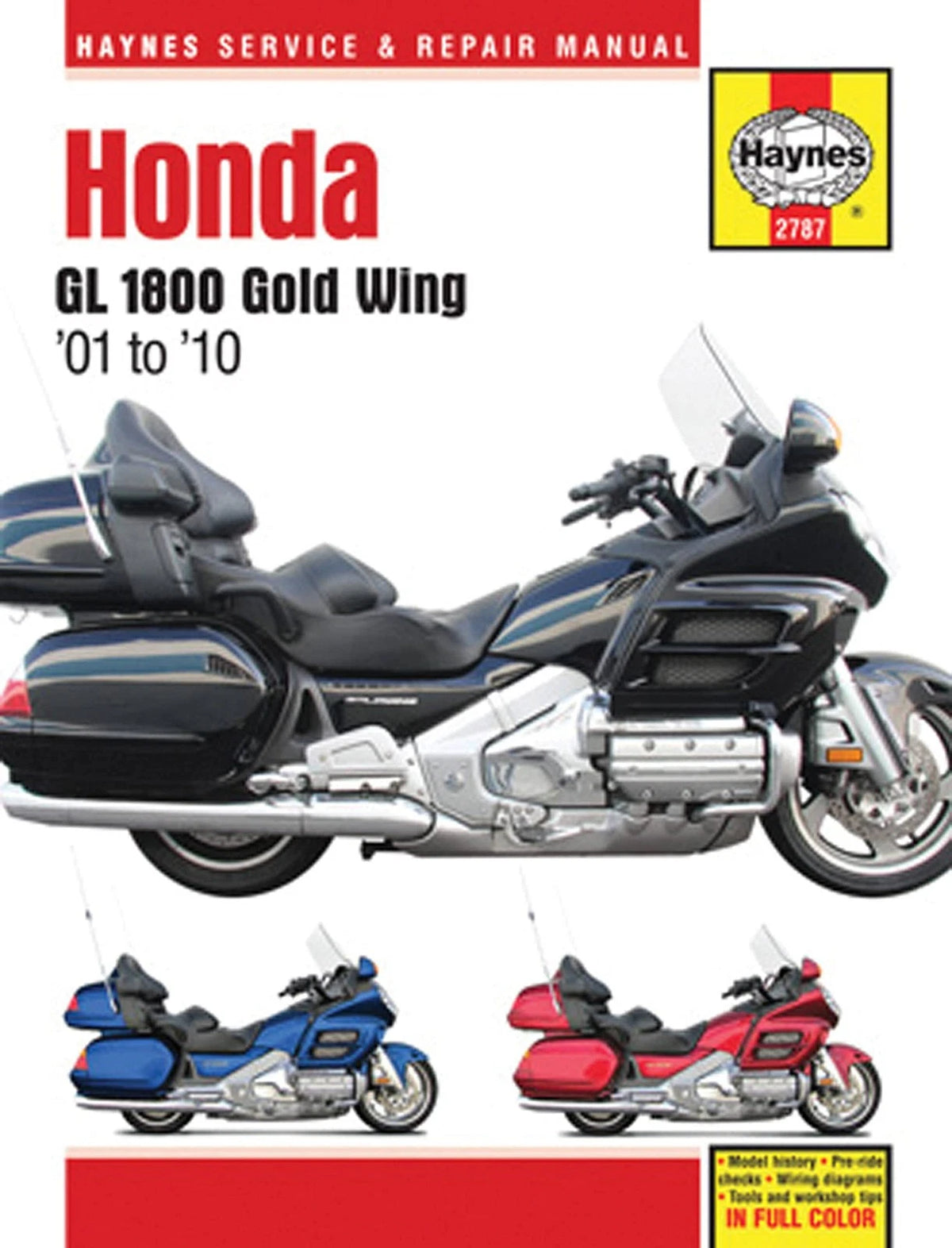 Repair Manual for Honda GL 1800 Gold Wing (2001–2010)