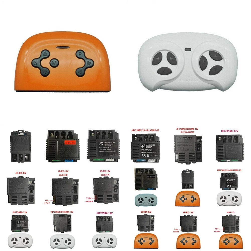 JR-RX-12V RC Receiver for Children's Electric Car (6V)