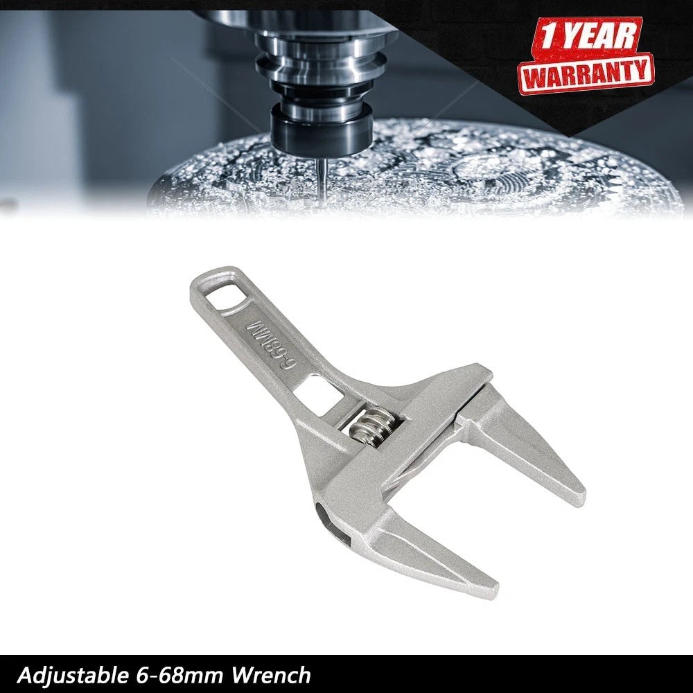 Adjustable Wrench 6-68mm for Universal Use (Heavy Duty)