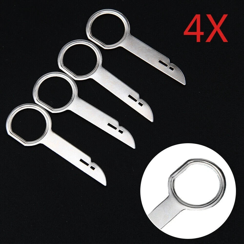 Radio Removal Keys Tool for (Stainless Steel)