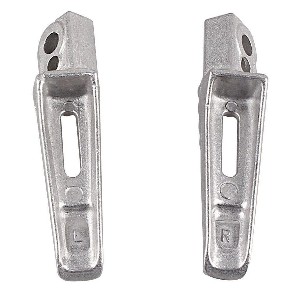 2X Rear Foot Pegs Footrests Kit for Suzuki GSXR1000 (2005–2014) Silver