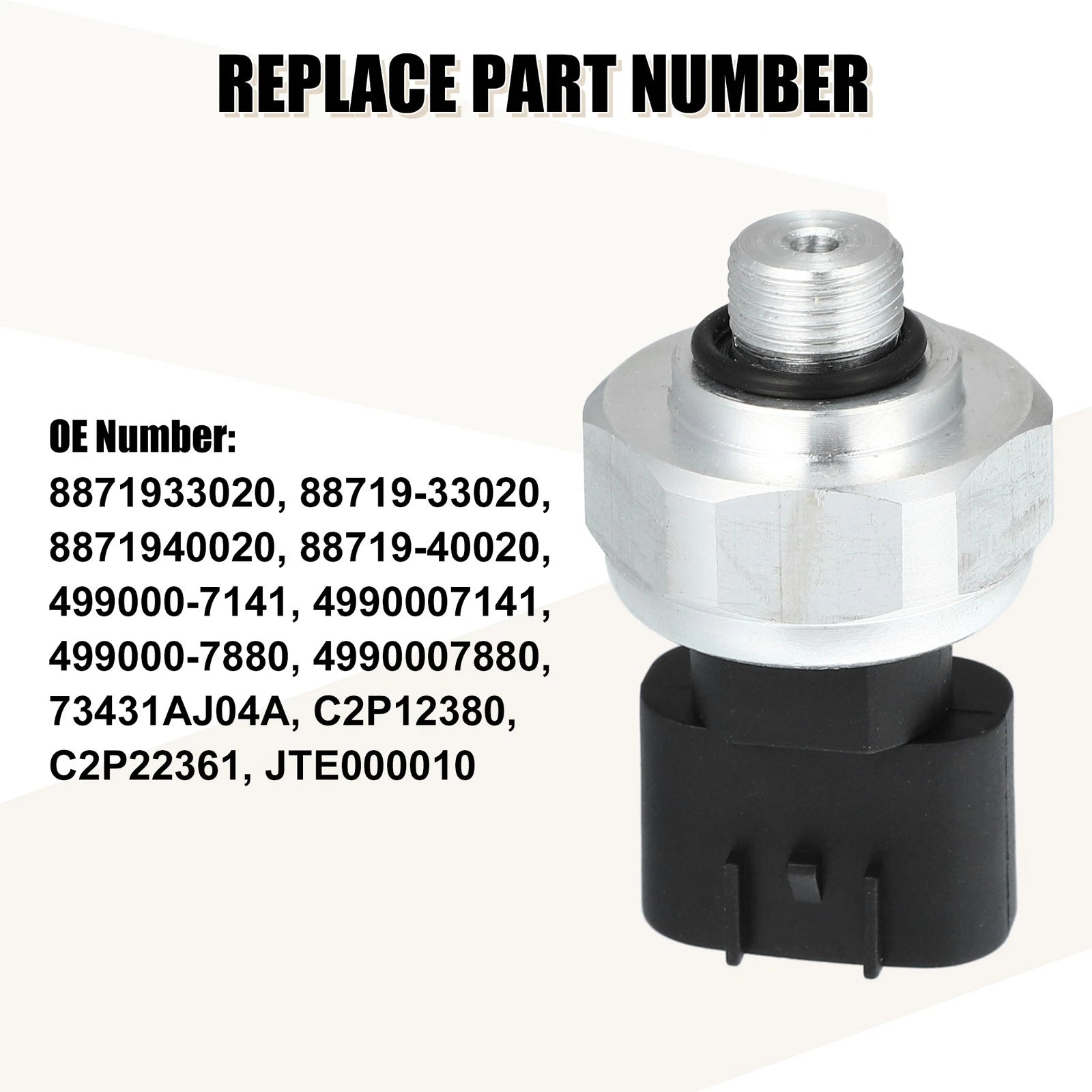 Air Conditioner AC Pressure Sensor Replacement for Toyota Scion (2008–2015)
