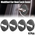 4PC Door Lock Latch Striker Cover Protector for Toyota (2018–2023)