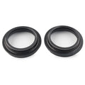 2X Front Fork Damper Shock Absorber Dust Seals for Motorcycle (41X54)