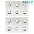 Matched Pair 1-2-3 123 Blocks for Precision Machining (0.0002")