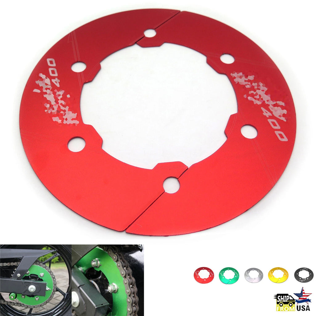 Sprocket Cover Guard Chain Protector for Kawasaki Ninja 400 (2017–2020)