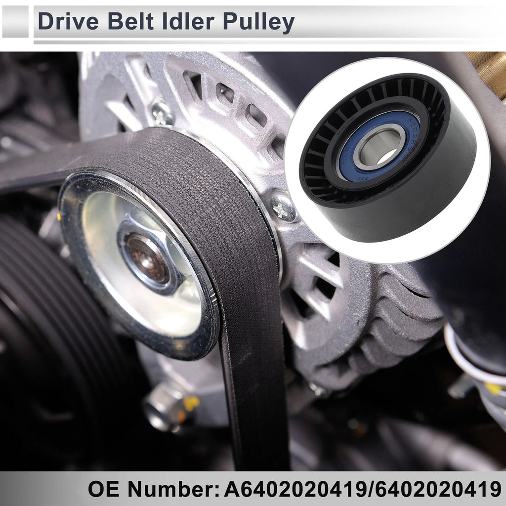 Drive Belt Idler Pulley for Mercedes-Benz A-Class (1997–2001) Replacement