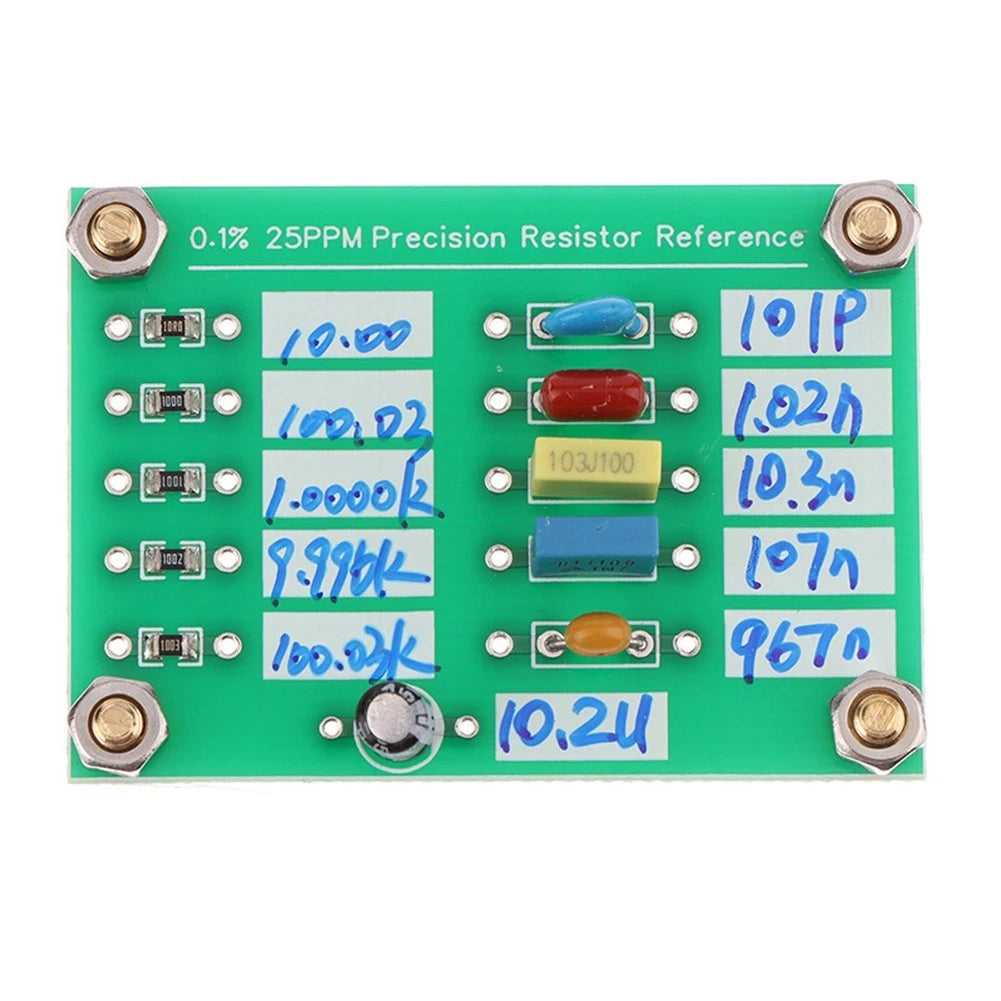 Resistor Capacitor Calibration Board for Teaching Use