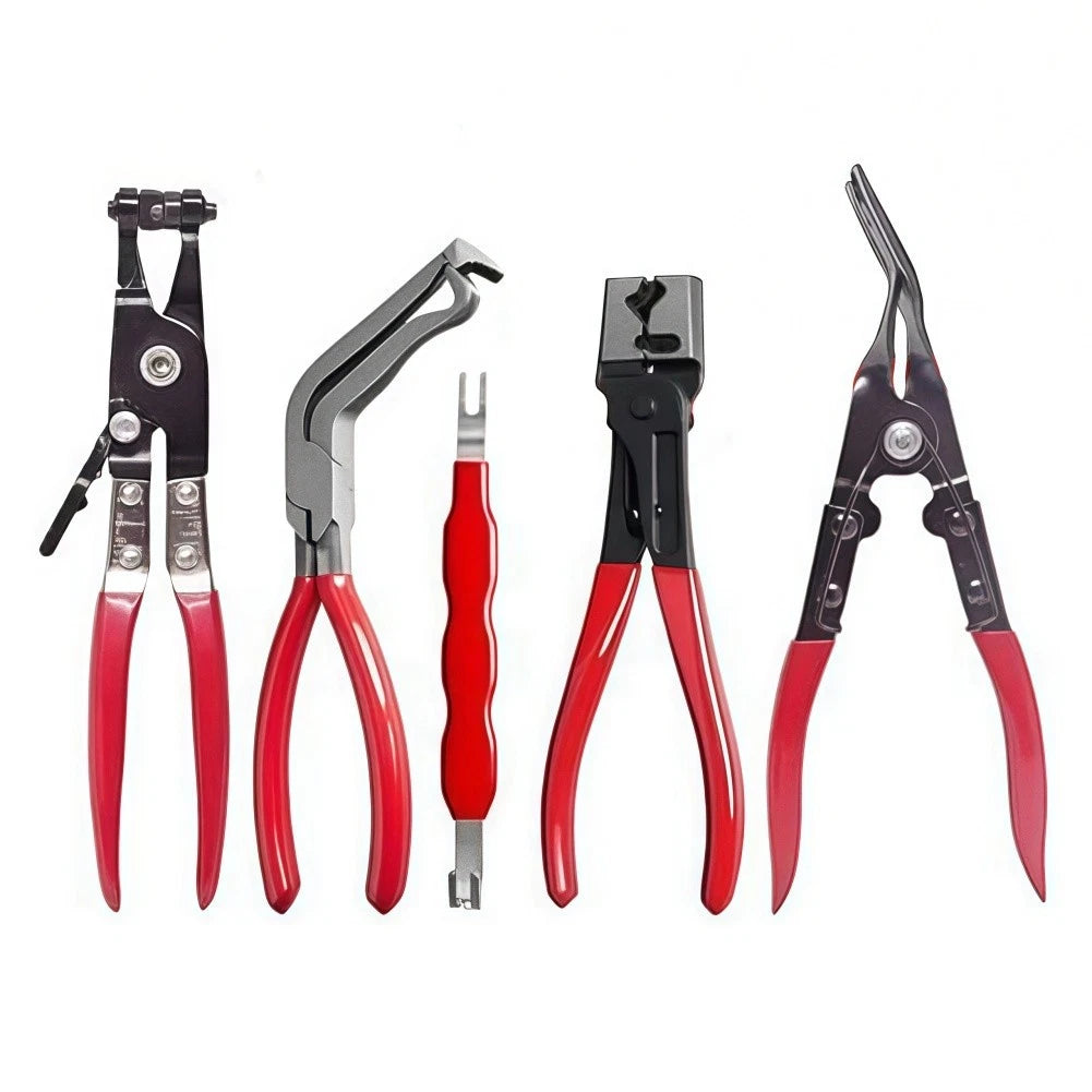 Angled Separator Hose Clamp Pliers Rubber Grip Handles Plastic Components
