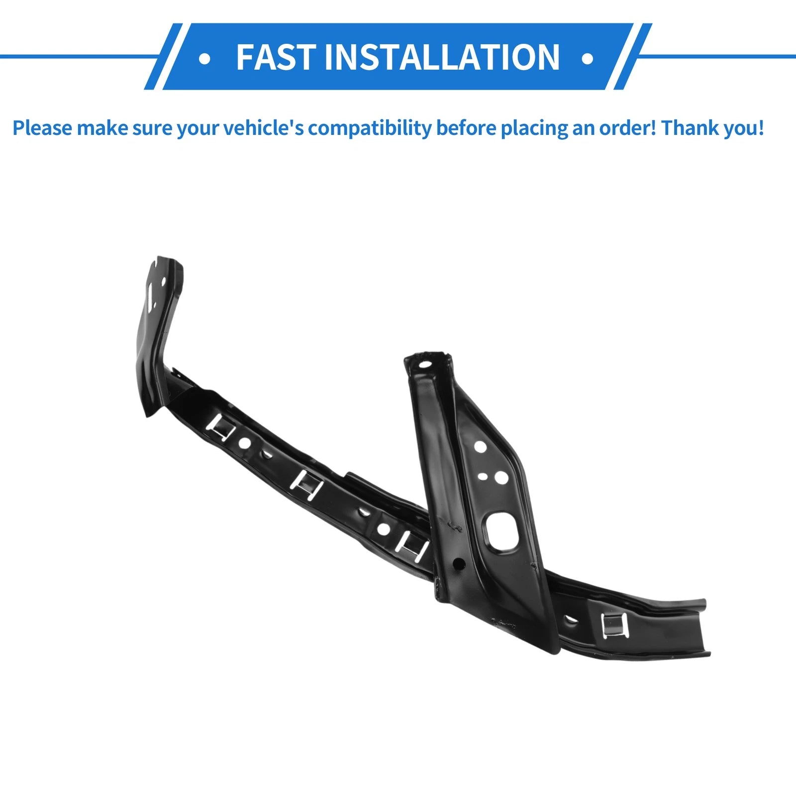 Front Left Bumper Retainer Bracket No. 71190TR0A00 for Honda Civic (2012–2015)