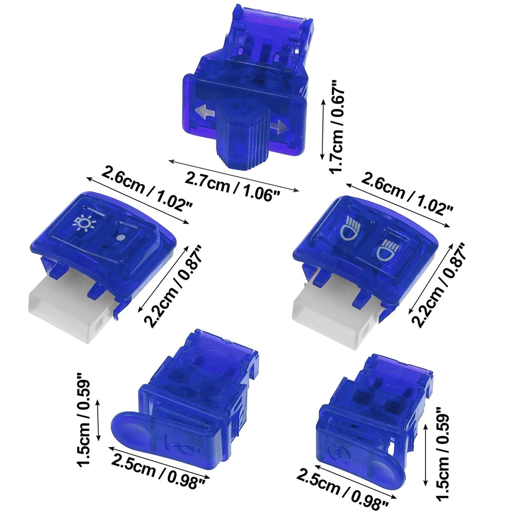 Handlebar Switch Set for Honda Motorcycle (On Off Start)