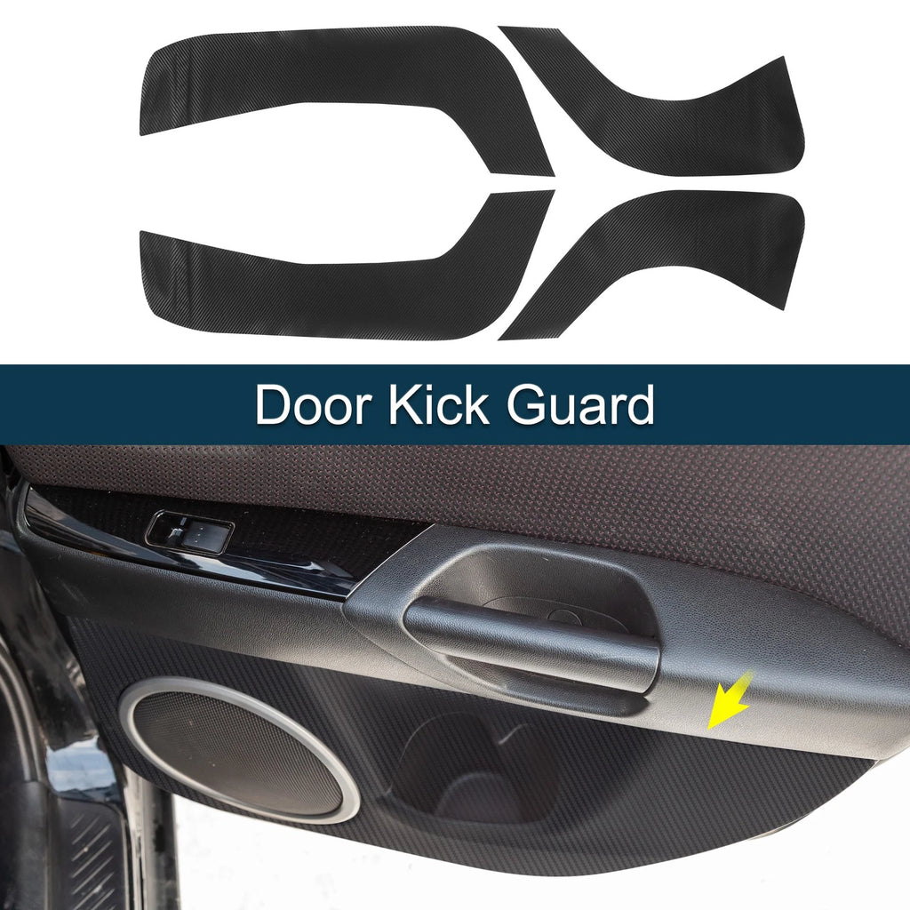 Door Kick Guard Set for Mazda CX-30 Front Rear Driver Passenger Side (2020–2023)