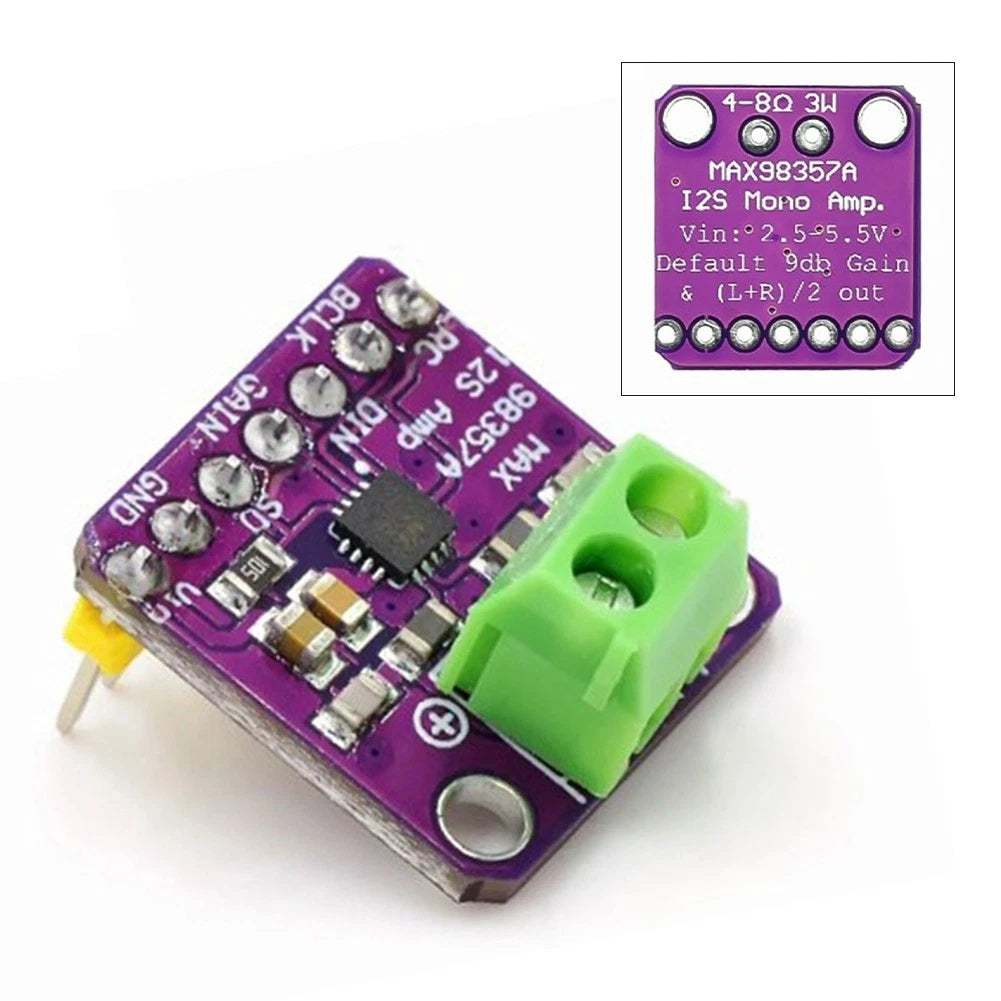 MAX98357 I2S Audio Board for DIY Electronics (No Year Range)