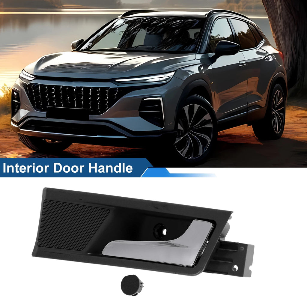 Front Driver Side Interior Door Handle for Roewe 350 (2012–2015) Black Chrome