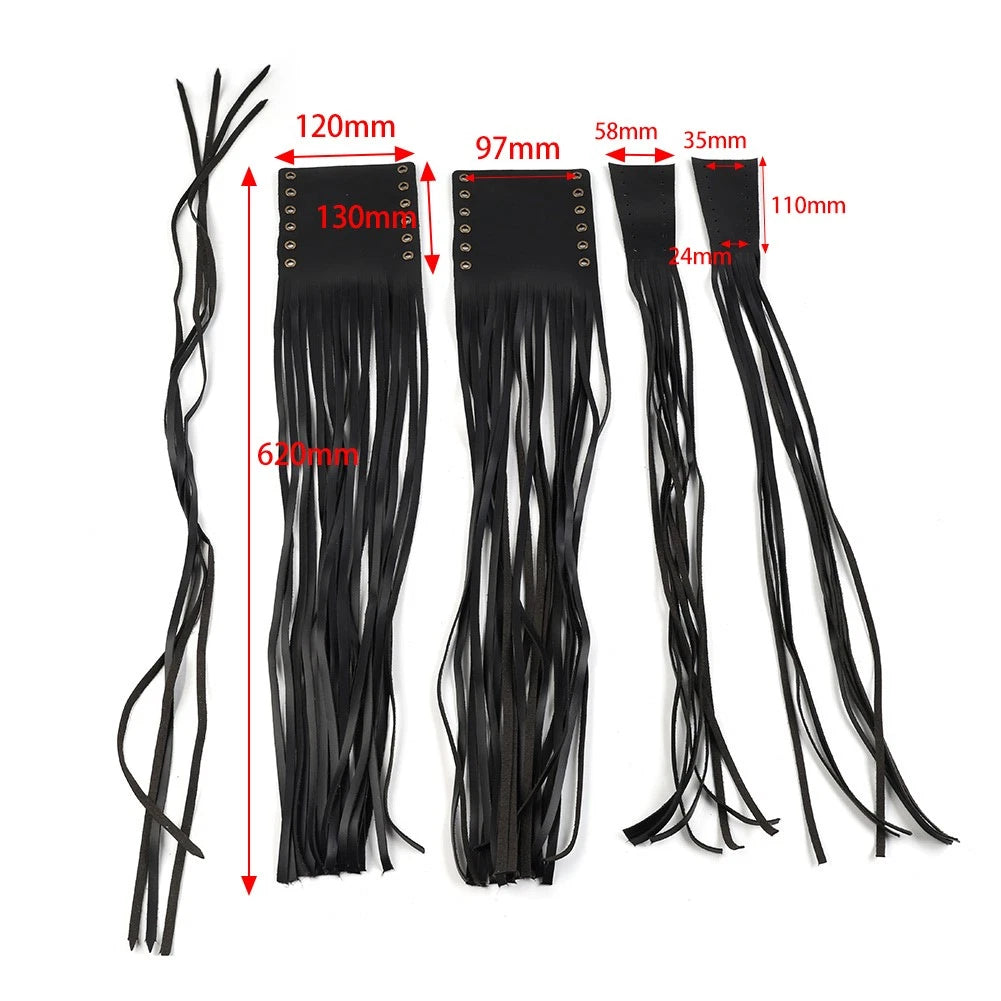 Universal Handlebar Grip Tassel with Clutch Lever Fringe Covers for Motorcycle