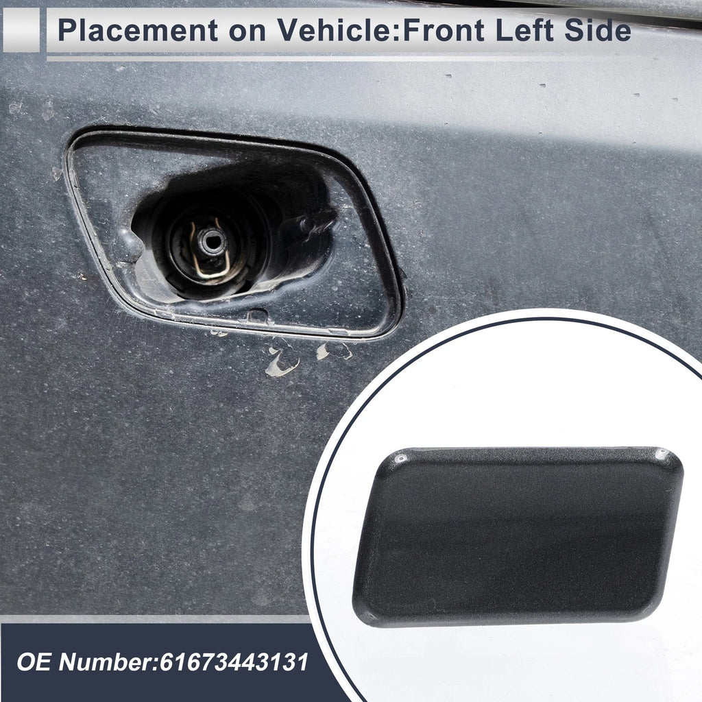 Headlight Washer Nozzle Cover Cap Front Left for BMW X3 (2011–2017)