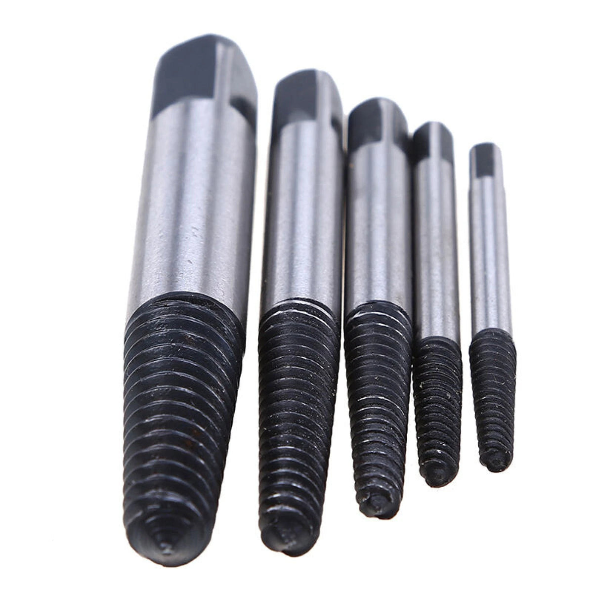 5Pcs Screw Extractor Set for DIY Bolt Stud Removal Tools