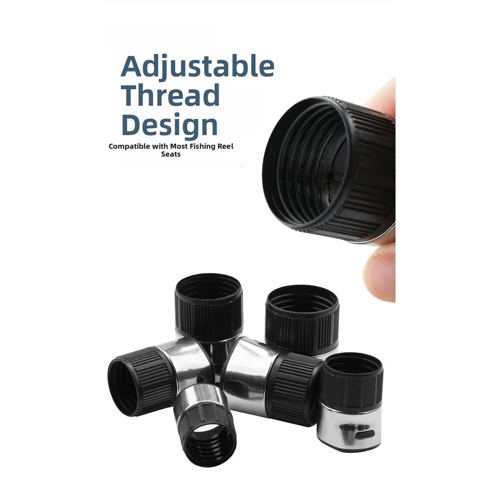 Threaded Plastic Reel Seat Cap for Casting Reel Seats (Compatible)