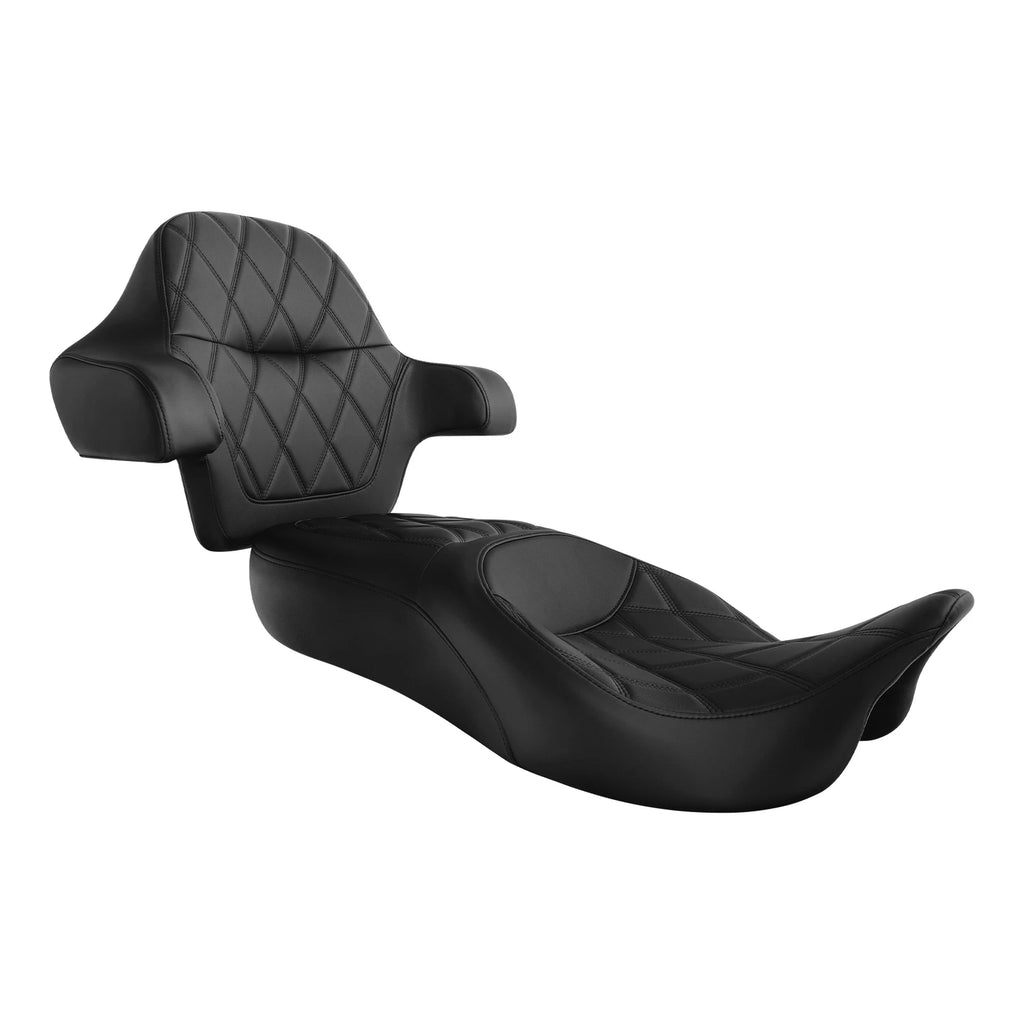 Driver Passenger Seat & Backrest for Harley Electra Road Glide (2014–2023)