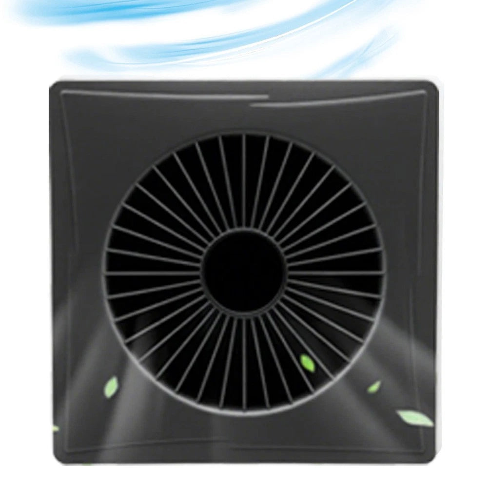 12V Solar Powered Exhaust Fan for Industrial Fans (Fireproof ABS)