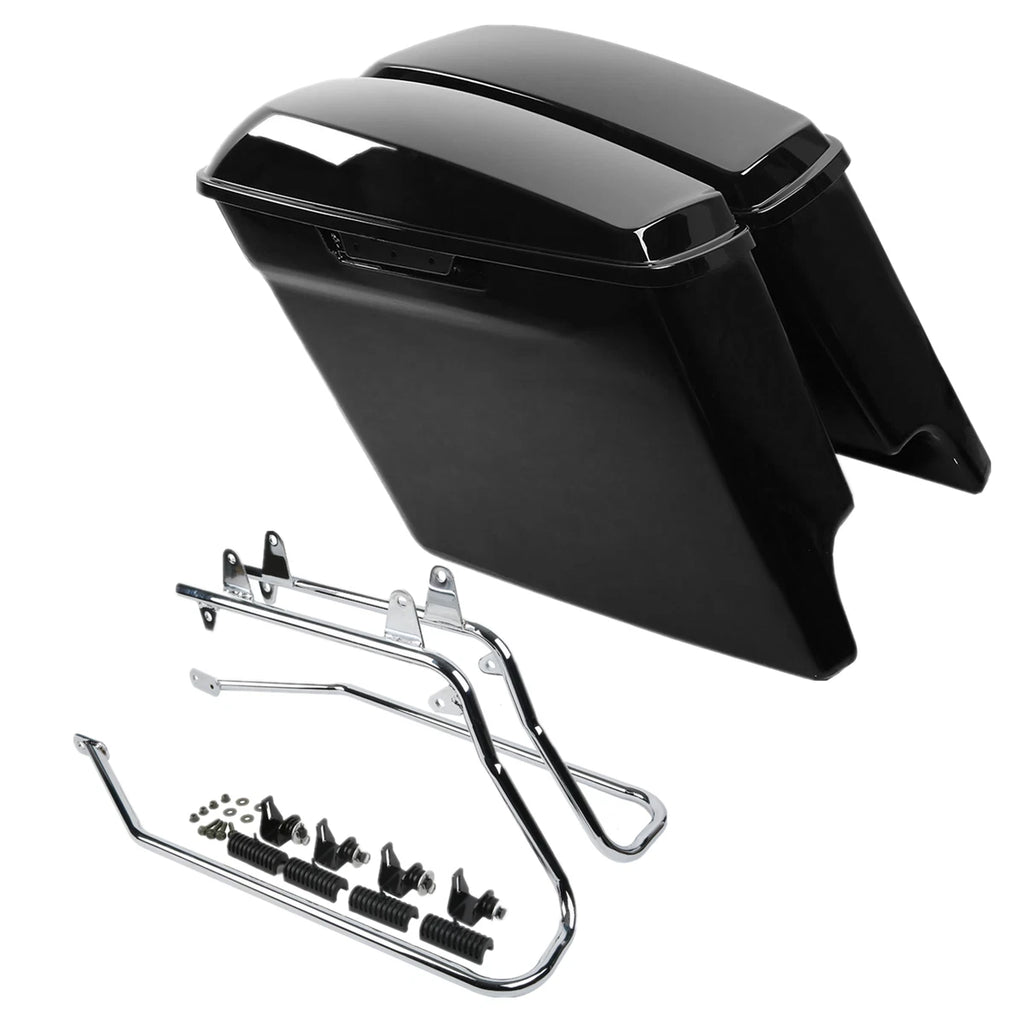 Stretched Saddlebags Conversion Bracket for Harley Softail (1984–2017)