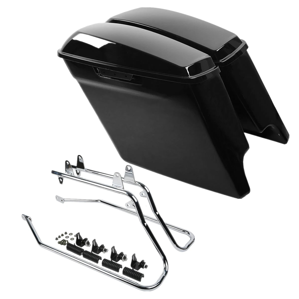 Stretched Saddlebags Conversion Bracket for Harley Softail (1984–2017)
