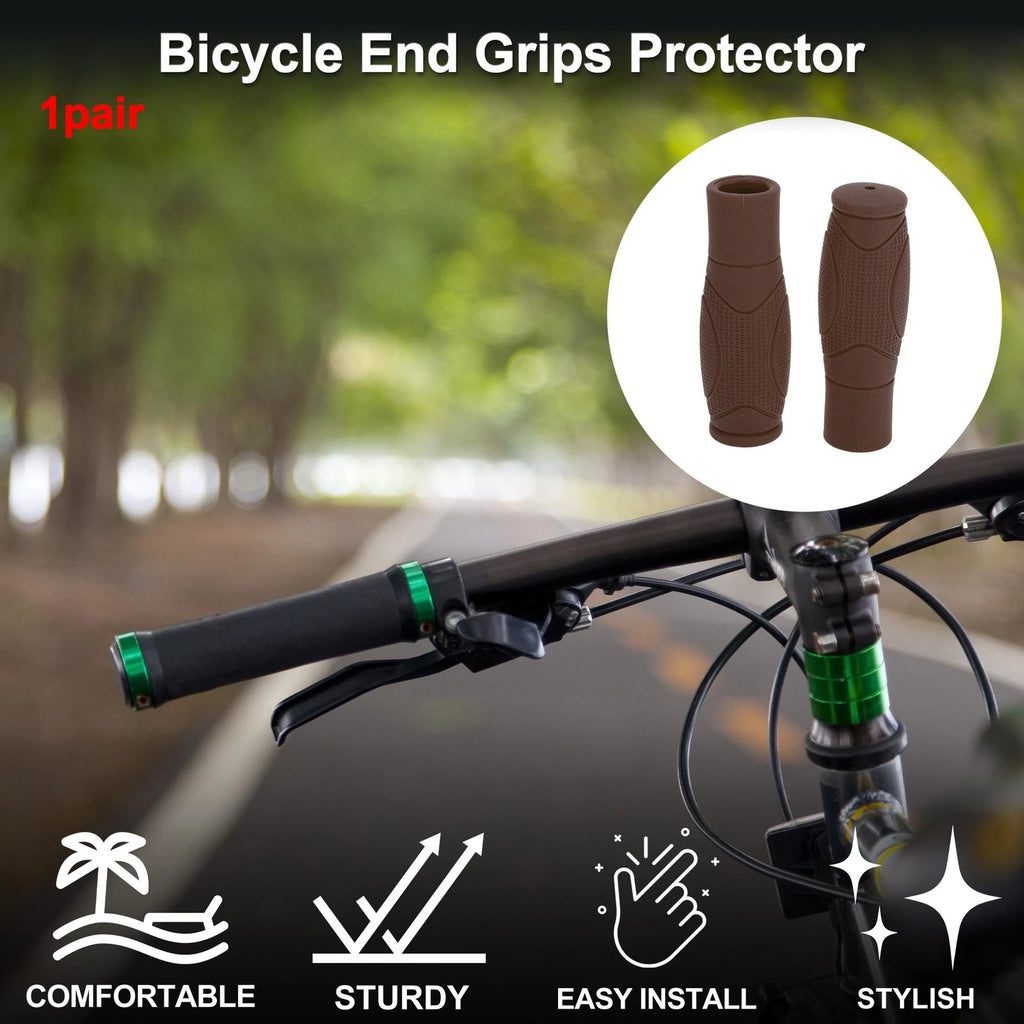 Handlebar Grip Covers 125mm Soft End Grips Protector for Scooter Universal