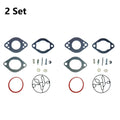 Set of 2 Carburetor Repair Kits for Briggs & Stratton Lawn Mowers (696146, 696147)