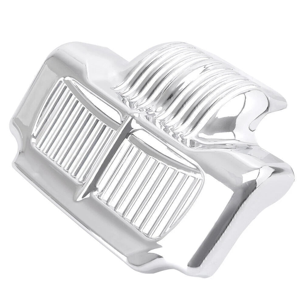 Chrome Oil Cooler Cover for Harley Touring Electra Glide/Road Glide/Road King (2014–2023)