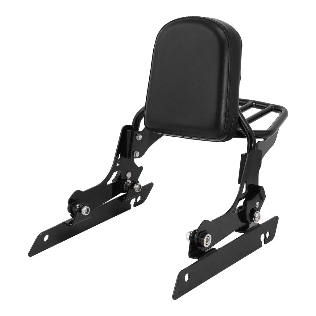Sissy Bar Backrest Luggage Rack for Harley Dyna Low Rider (2006–2009, 2014–2017)