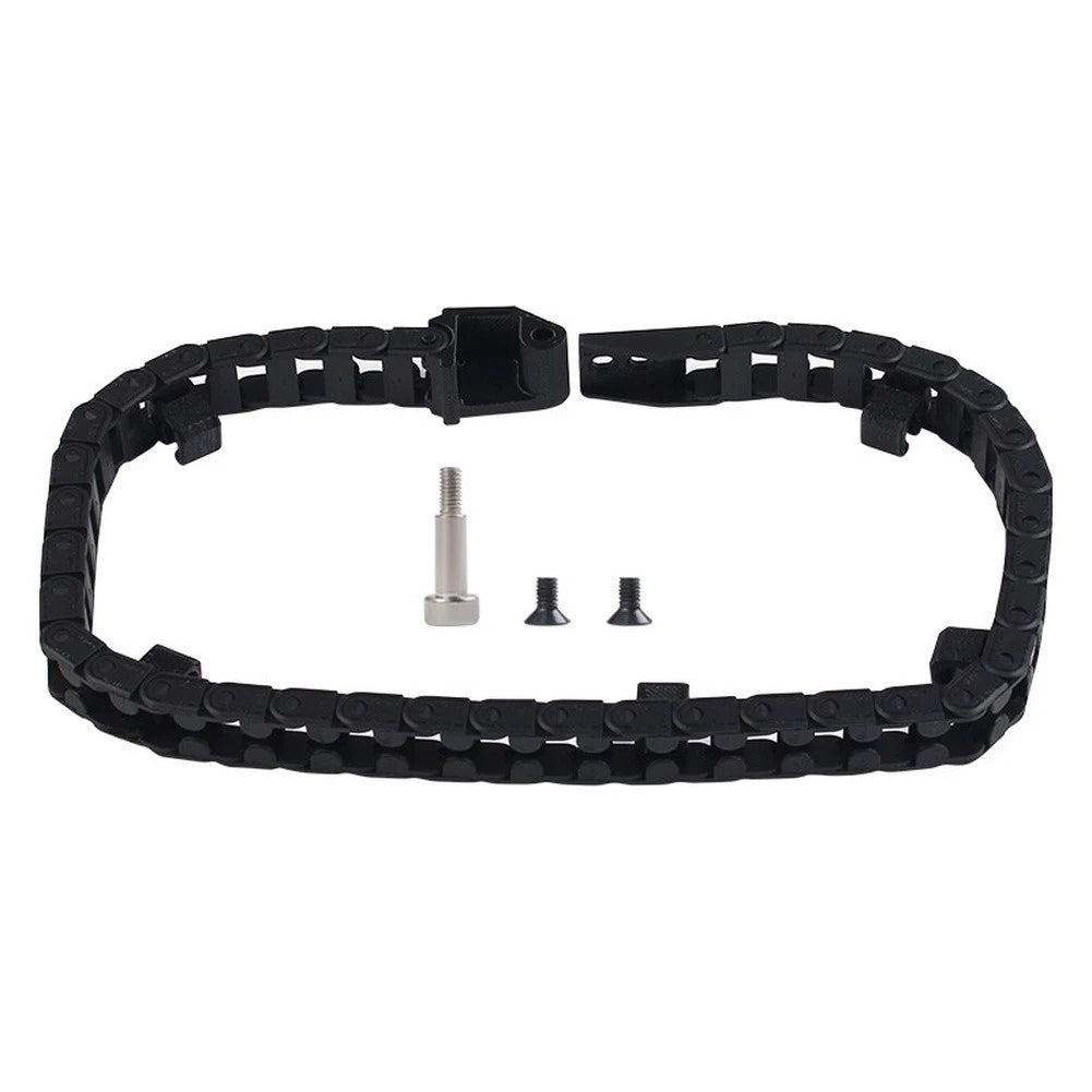 Open Drag Chain 535mm for K1 Max - 6x10mm Black Nylon