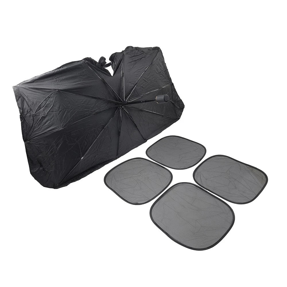 Foldable Windshield Sun Shade for Car (Universal Fit)