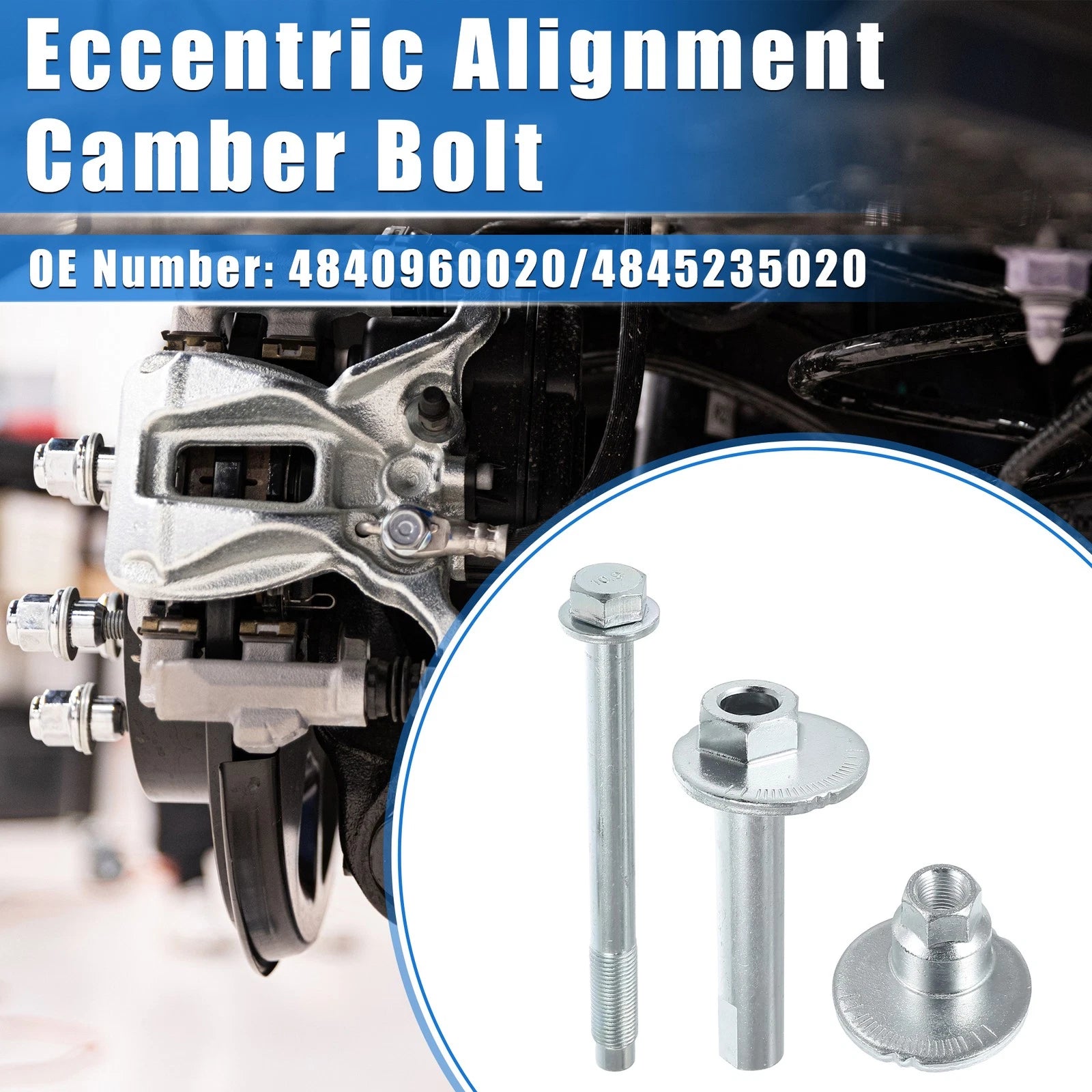 Eccentric Alignment Camber Bolt for Toyota FJ Cruiser (2007–2009)