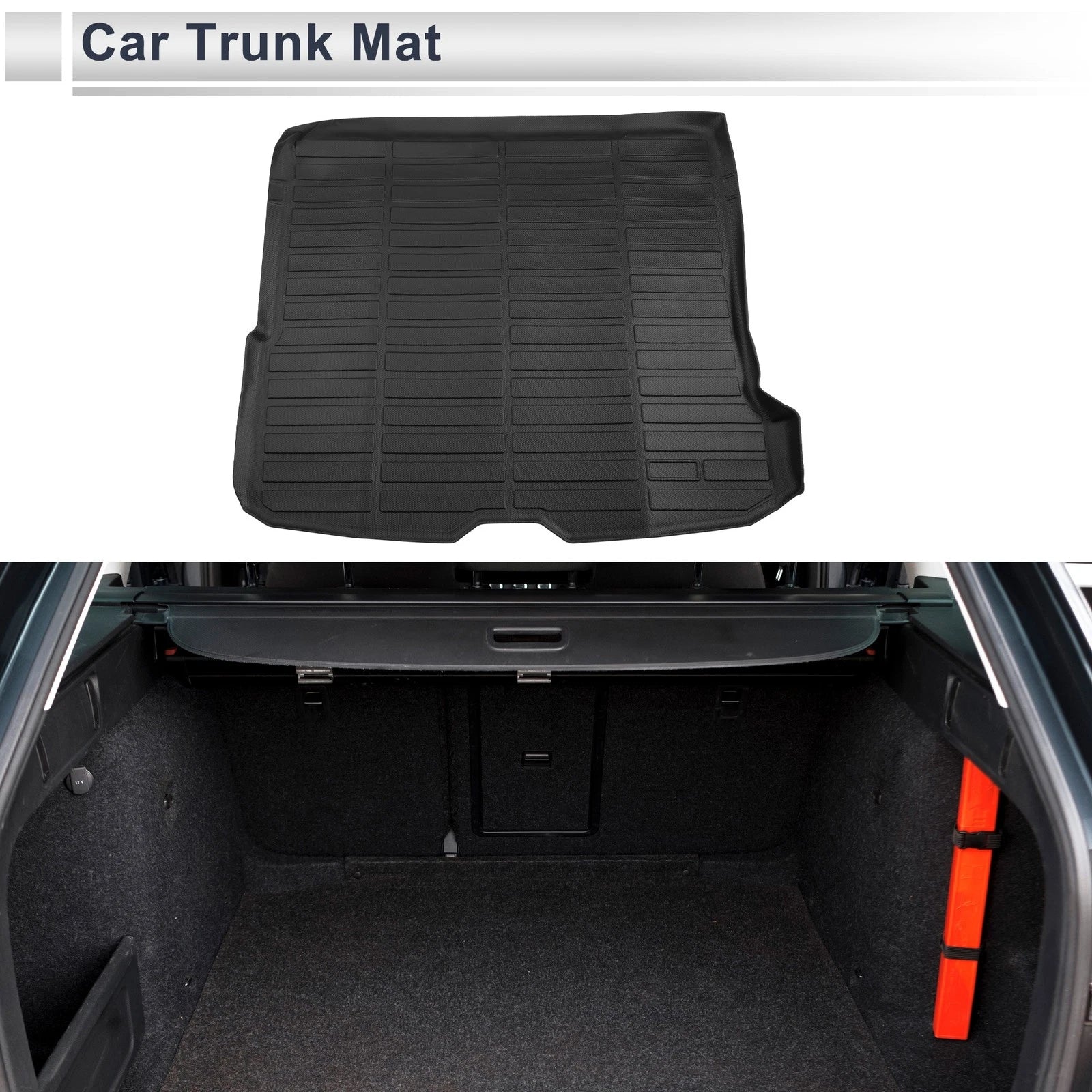 Cargo Liner Rear Trunk Mat for Mercedes Benz GLC (2023–2025) Long Grid