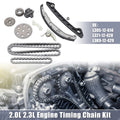 Engine Timing Chain Kit Replacement for Mazda 3 5 6 Tribute 2.3L (2004–2011)