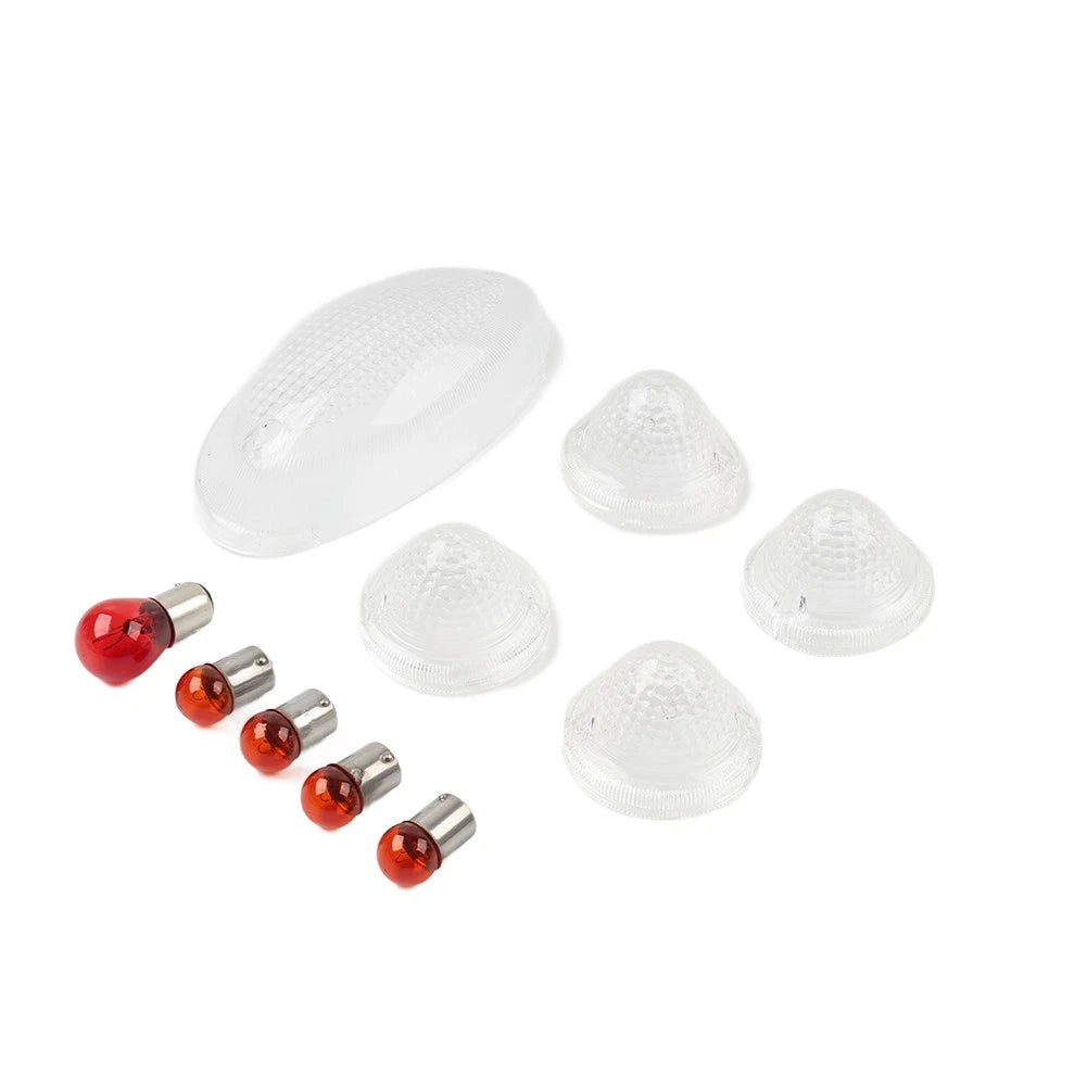 Turn Signal Cover Tail Light Lens for T100 Scrambler Speedmaster Roadster