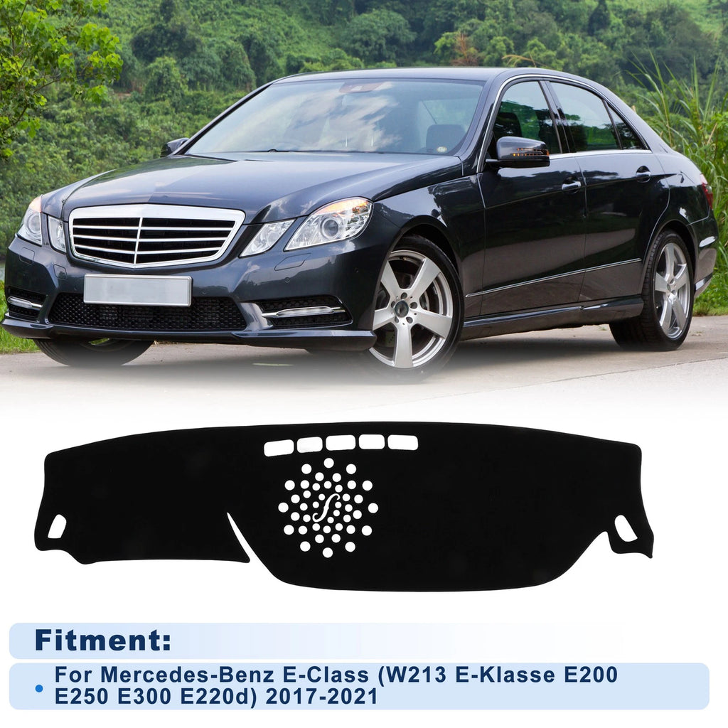 Dash Cover for Mercedes-Benz E-Class W213 (2017–2023) Black