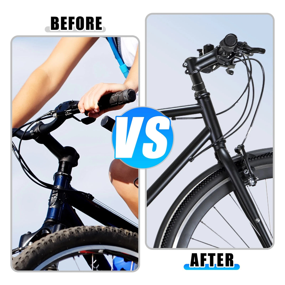 Bike Stem Extender 138mm Aluminum Alloy Replacement for Mountain Bike (2015–2015)